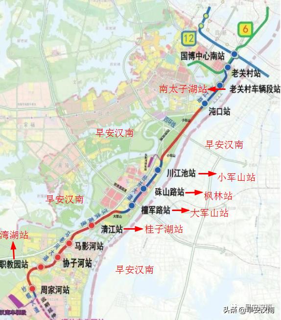武汉地铁线路图最新概览及更新动态分析
