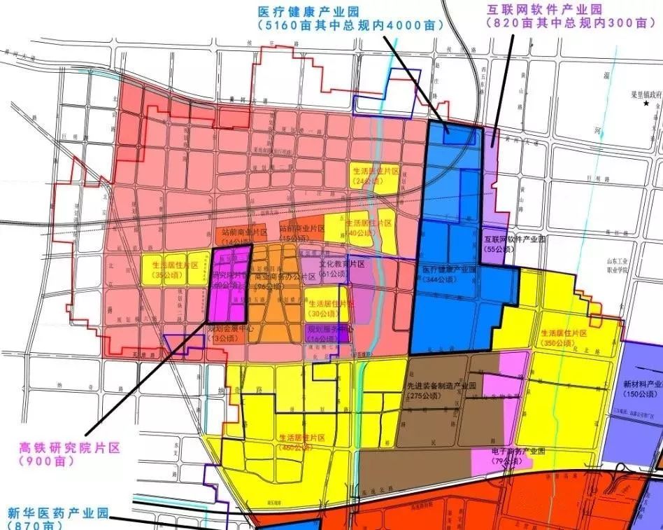 淄博高新区最新规划，塑造未来科技新城展望