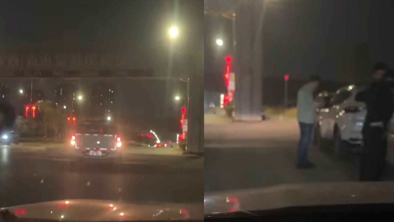 西安公务车半夜马路漂移事件揭秘，背后的励志故事浮出水面