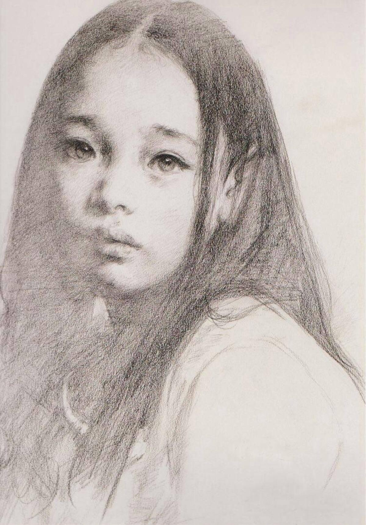 冉茂芹素描最新探讨与展示